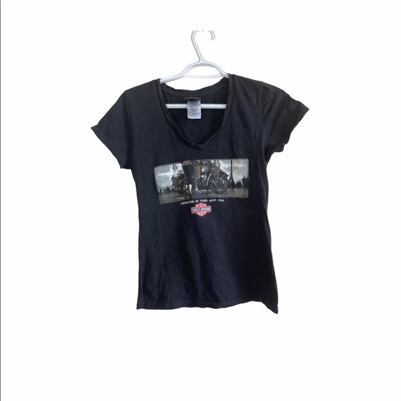 Harley Davidson Women's V neck tshirt